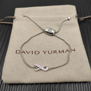 David Yurman Pink Knotted Bracelet